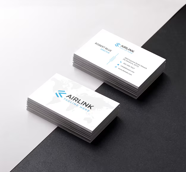 Business card printing for teams with consistent company branding and professional contact details