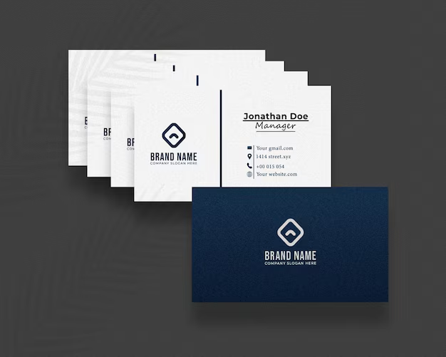 Corporate business card printing for professional networking and consistent brand identity