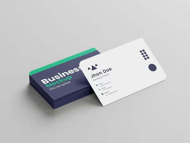 Creative business card design with professional printing for memorable brand presentation