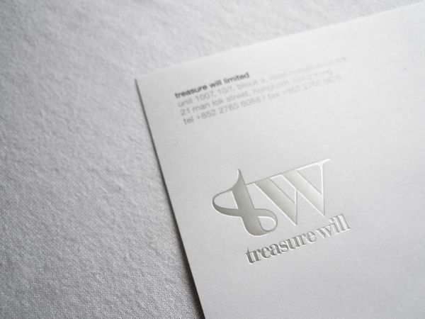 Creative custom silver foil business card concept for distinctive branding and high-quality print finishing