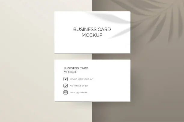 Standard business cards supporting corporate branding and professional client meetings