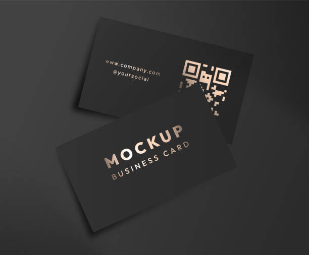 Standard business cards for professional networking and business branding