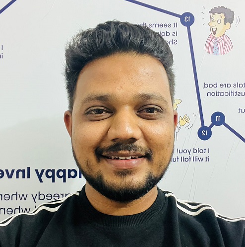 Anil Rajpurohit, Founder and Senior Graphic Designer at Design Point Digital, with 18+ years of experience in printing, branding, and creative design leadership.